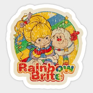 Vintage Rainbow Brite Sticker